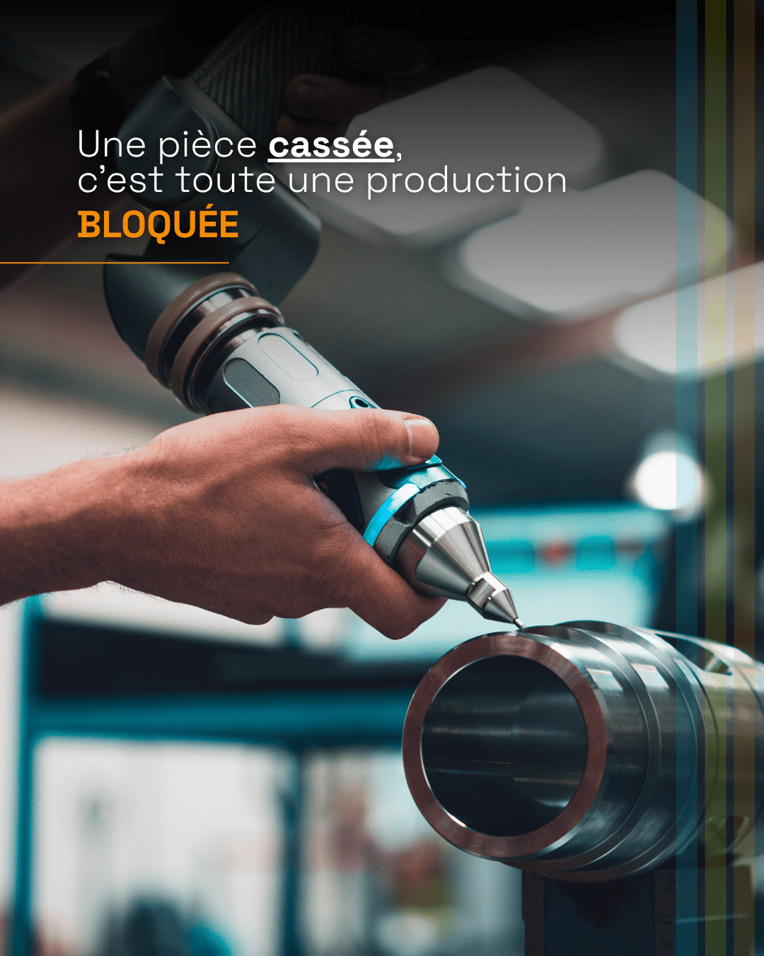 Une pièce cassée, c&rsquo;est toute une production bloquée